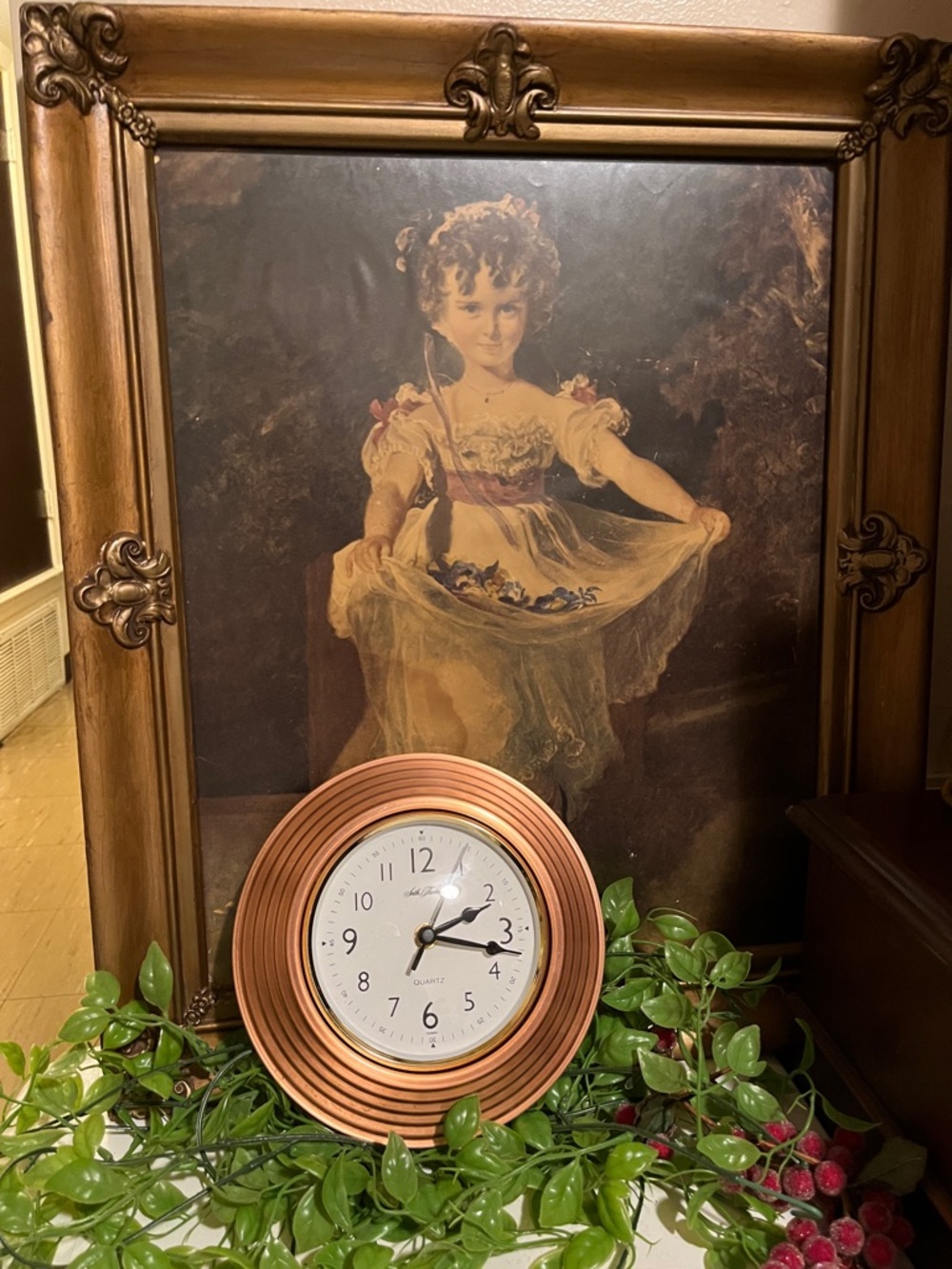 Seth Thomas ART DECO Copper Vintage